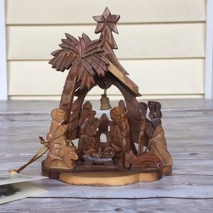 Olive Wood Hand Carved Nativity